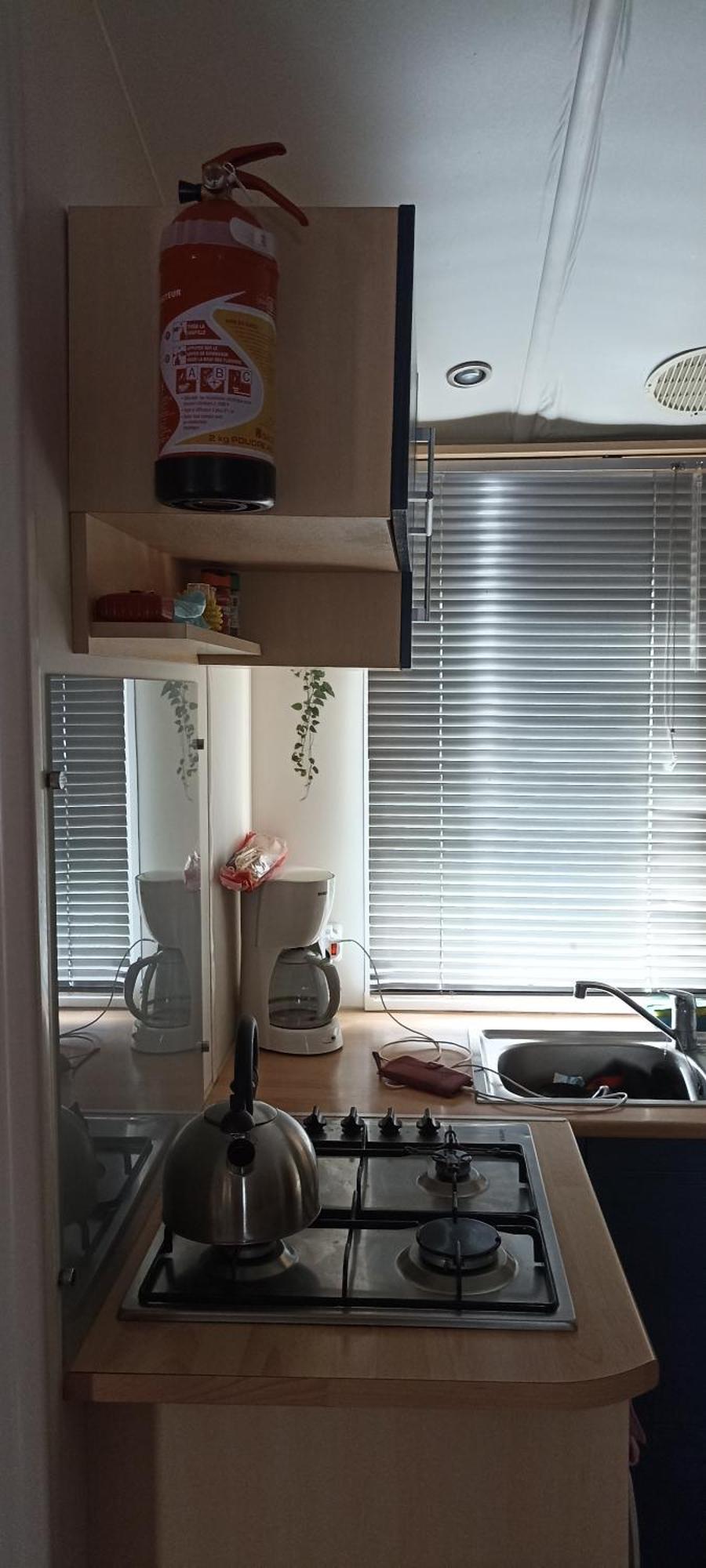Mobilhome L'Oasis Camping Le Clos Cottet Angles  Buitenkant foto
