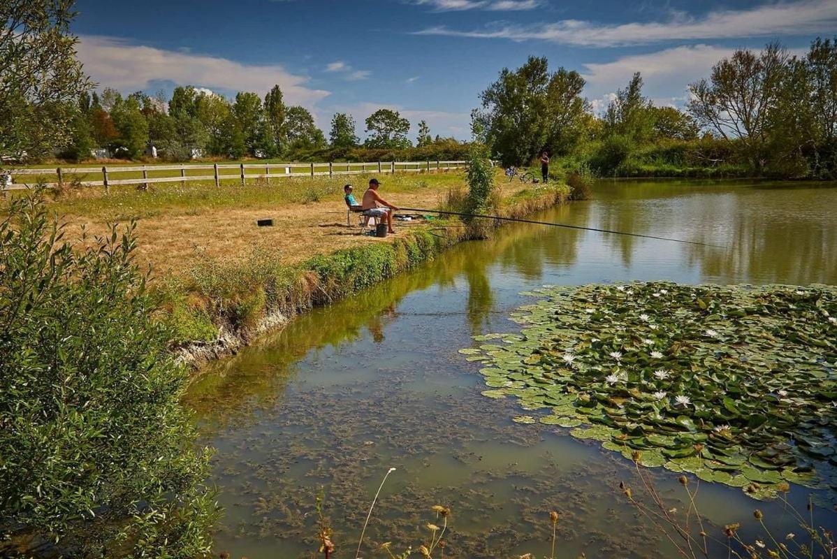 Mobilhome L'Oasis Camping Le Clos Cottet Angles  Buitenkant foto